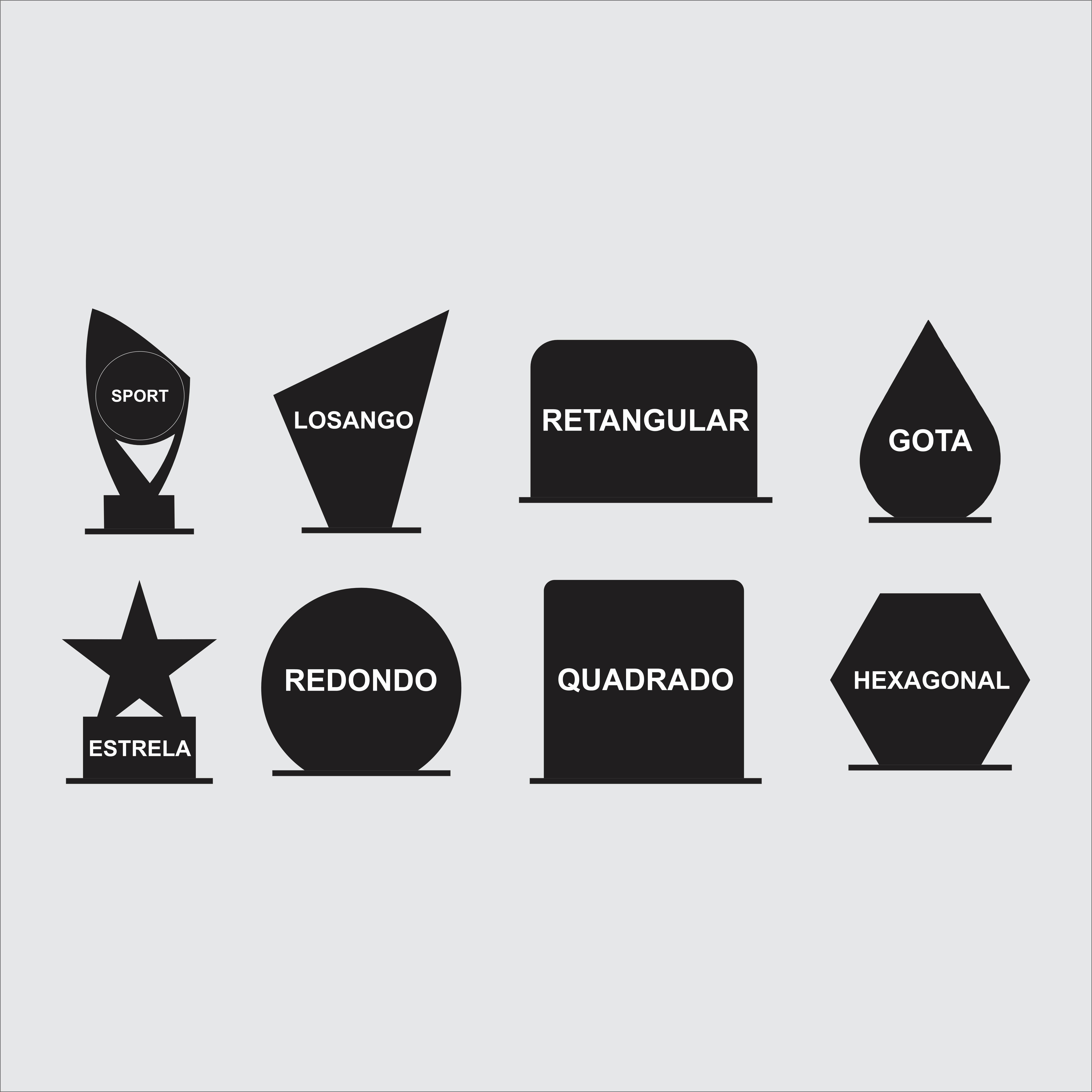 Troféu em Acríulico - Linha Basic: Simples e Ágil - Troféus - Imagem 3